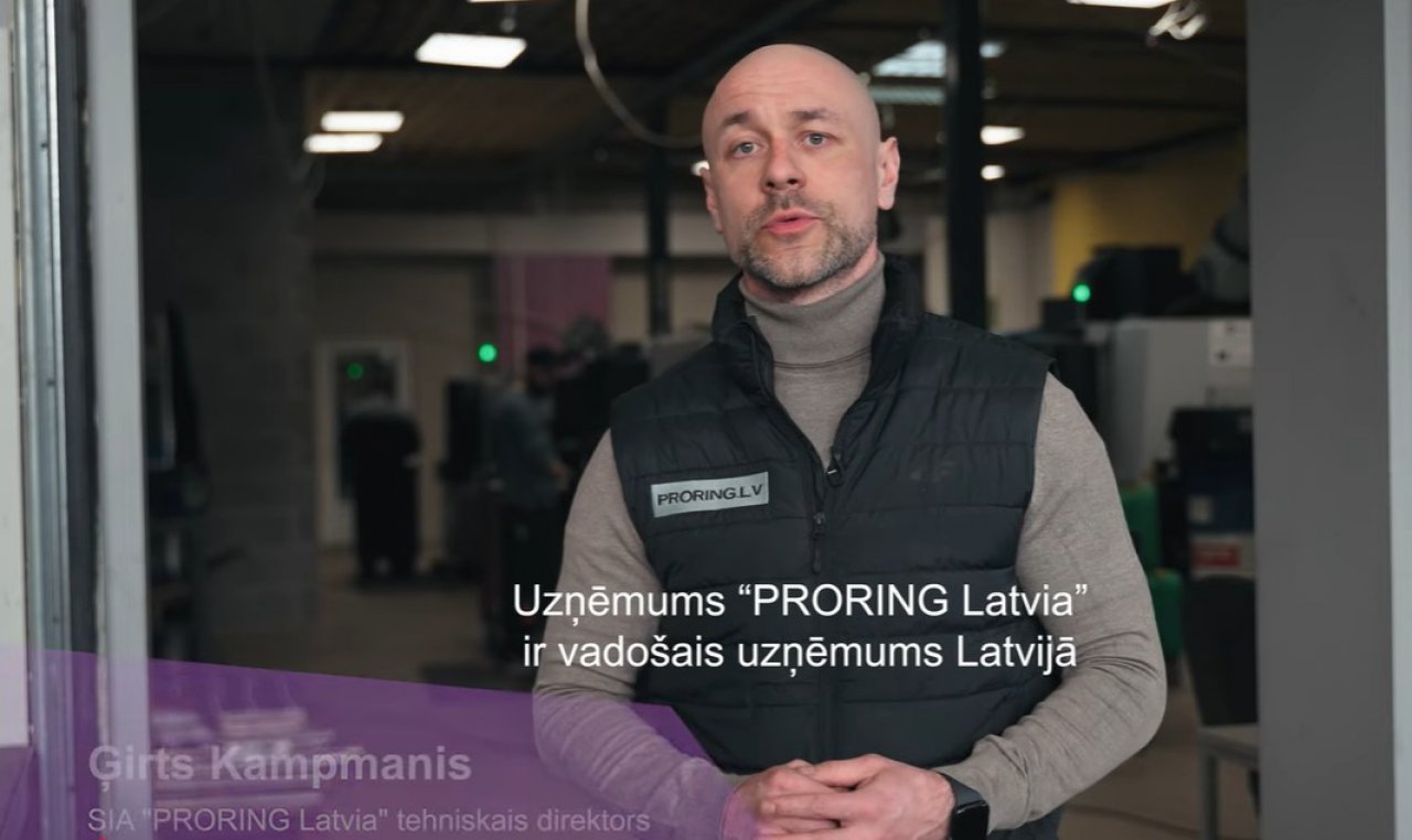 LIAA Digitalization Success Story – SIA “PRORING Latvia”