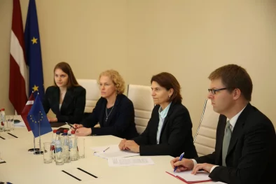 Foto: Eiropas Komisijas pārstāvji