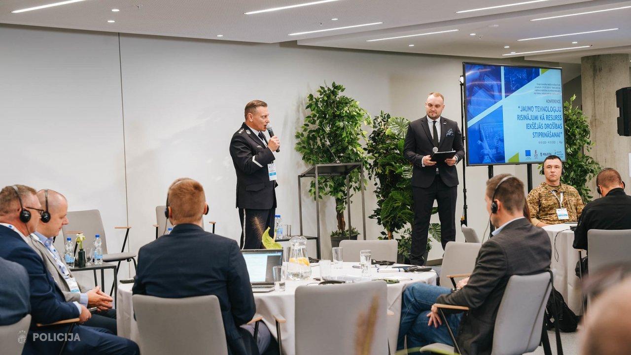 Droni un mākslīgais intelekts Latvijas drošībai! Rīgā norisinājusies starptautiska konference ar Iekšējās drošības fonda atbalstu