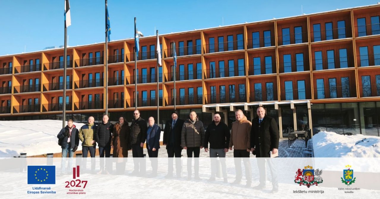 Vēl efektīvāka robežu pārvaldība - Latvijas tiesībsargājošo iestāžu pārstāvji vizītē Igaunijā ar ES atbalstu