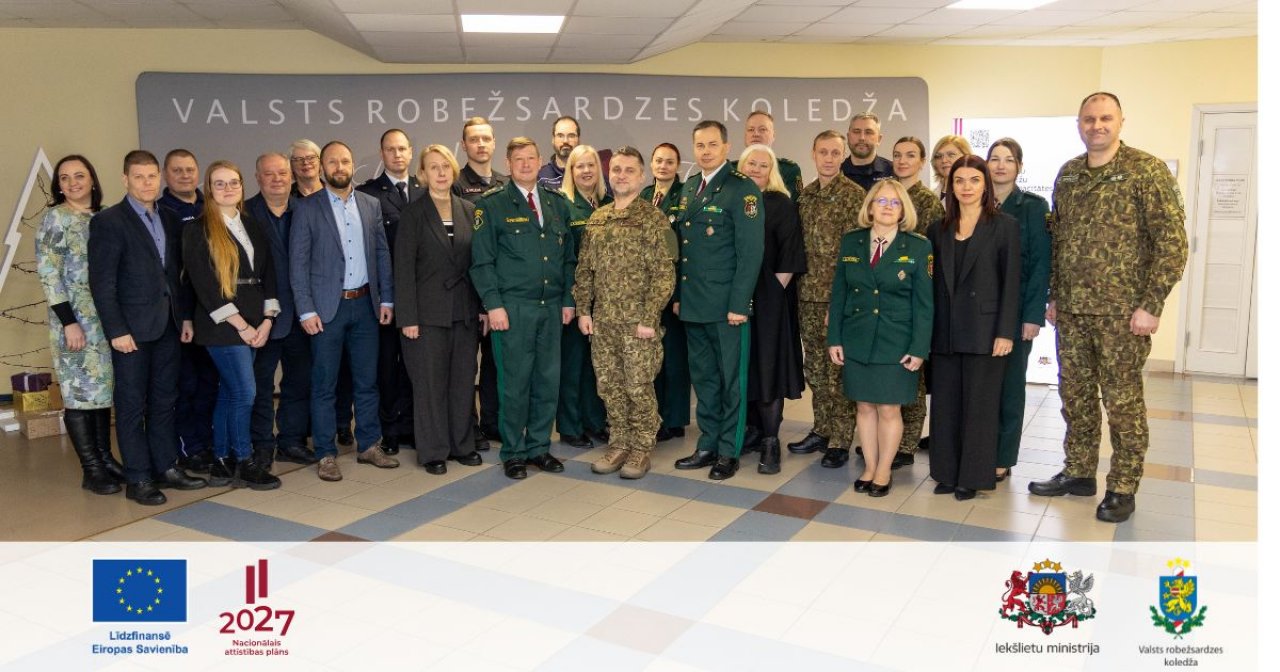 ES atbalsts robežu drošībai - dienesti vienojas par modernizētām apmācību programmām un kopīgām mācībām