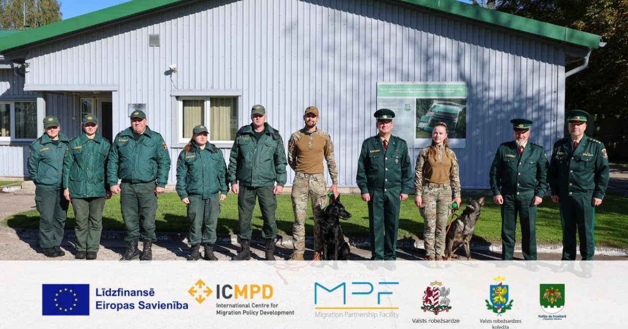 Ar ES atbalstu Latvijas kinologi stiprina Moldovas Republikas Robežpolicijas spējas