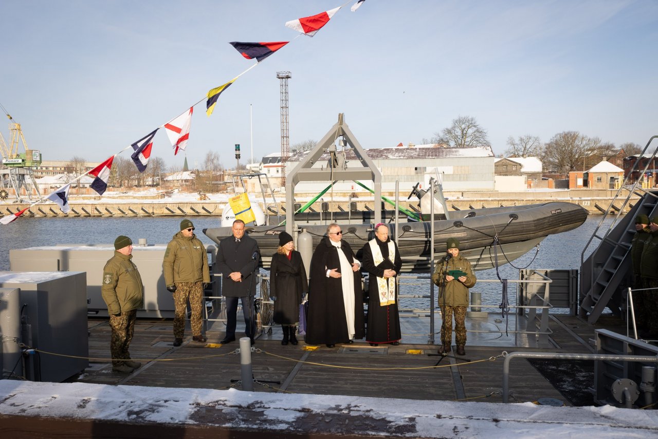 Noslēdzies ES līdzfinansētais projekts - Valsts robežsardzes floti papildina modernais patruļkuģis “BĀRTA”