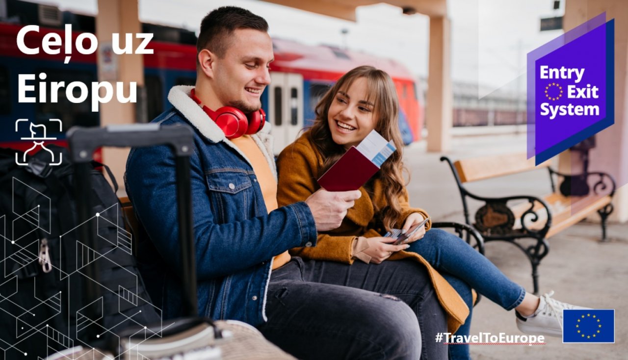 Valsts robežsardze skaidro jaunās Ieceļošanas/Izceļošanas sistēmas un Elektroniskās ceļošanas deklarācijas atšķirības