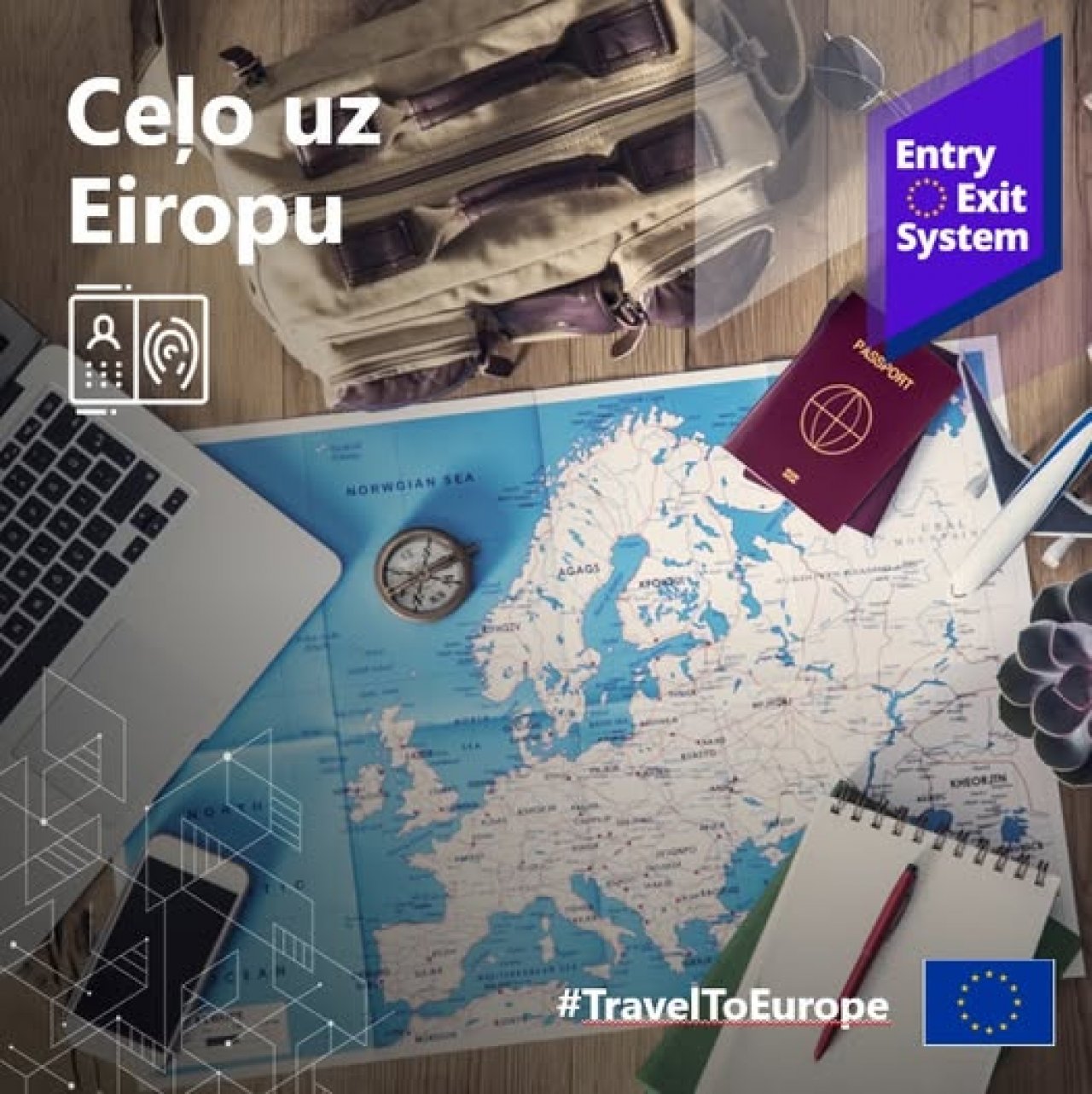 Ieceļošanas/izceļošanas sistēma. Jauns posms robežkontrolē un ceļošanas drošībā