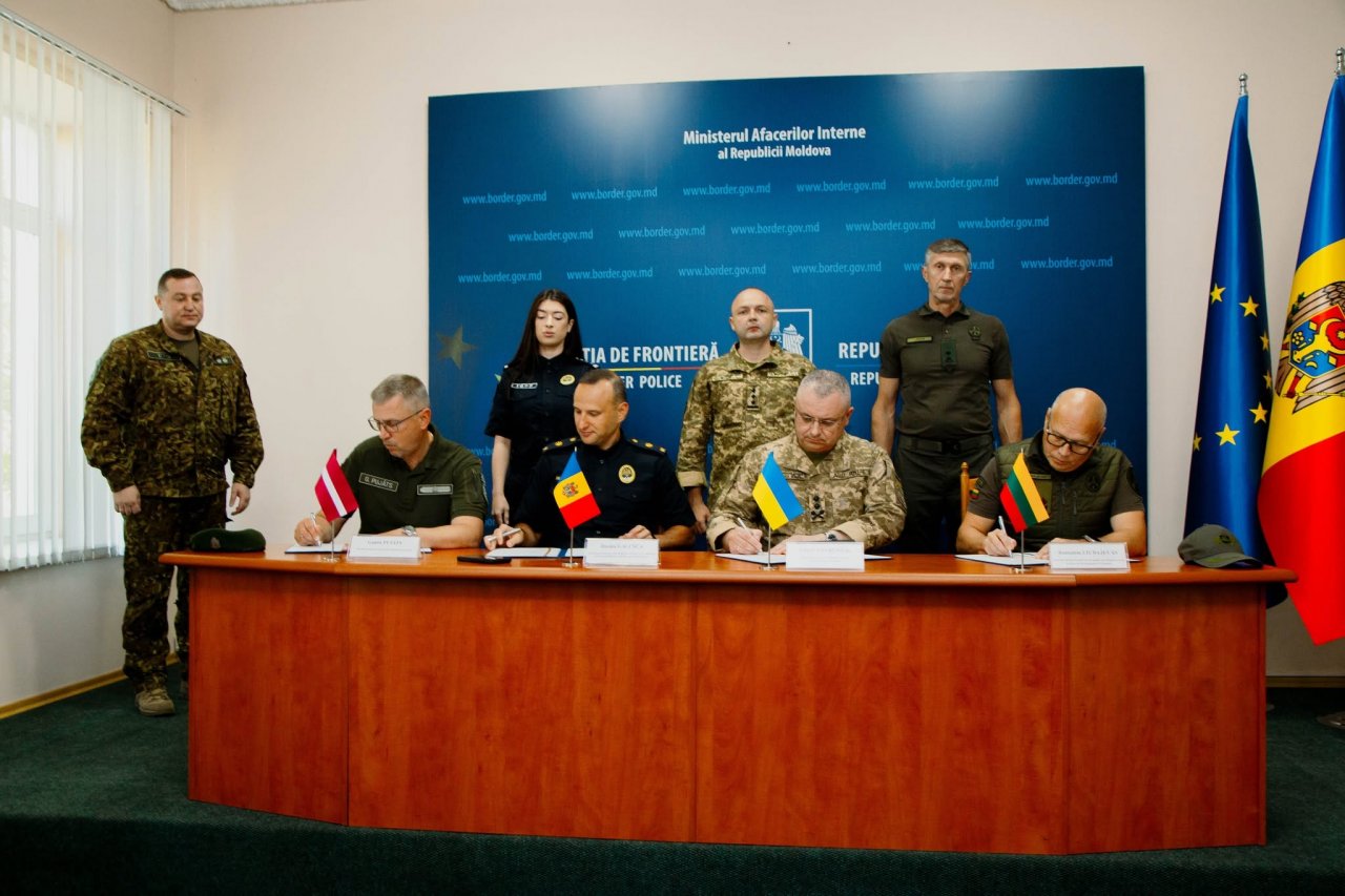 Working visit of the Chief of the State Border Guard to Moldova held with EU funds support