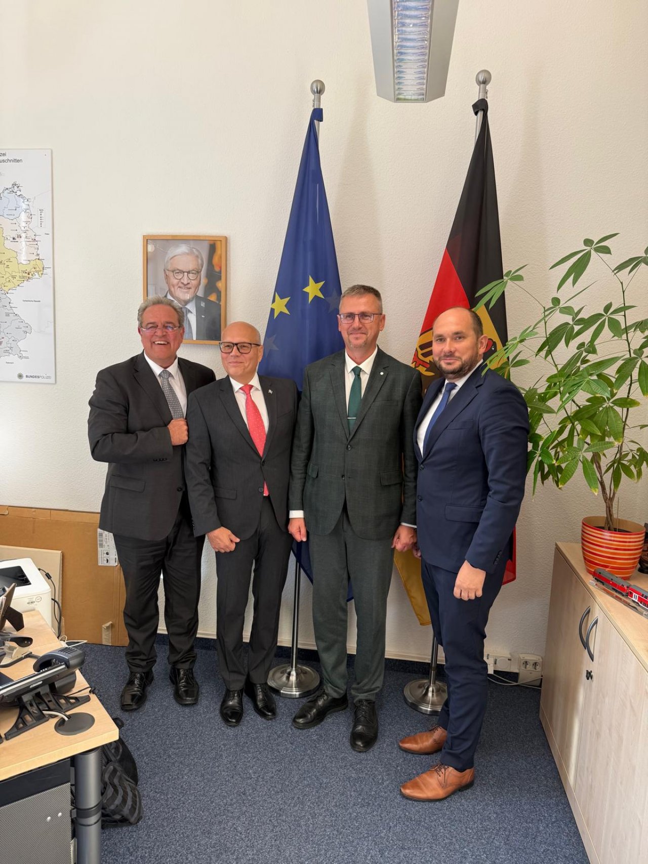 Baltic and German border guard chiefs discuss EU external border protection in Potsdam, Germany