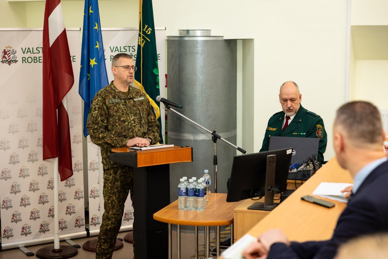 Valsts robežsardze izvērtē 2025. gada rezultātus. Nozīmīgs ES fondu atbalsts robežas drošībai