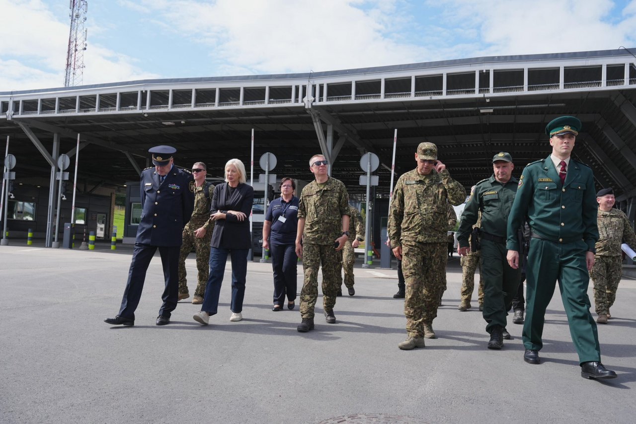 EU support and the visit of the President of Latvia. Strengthening Latvia's eastern border
