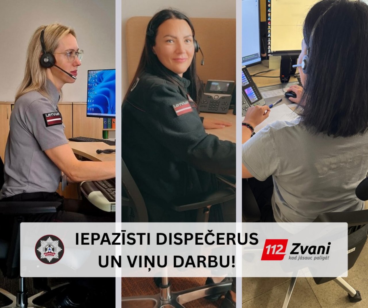 A look into the lives of rescuers! Behind the scenes of 112 dispatchers' work. Thanks to the EU for the support!