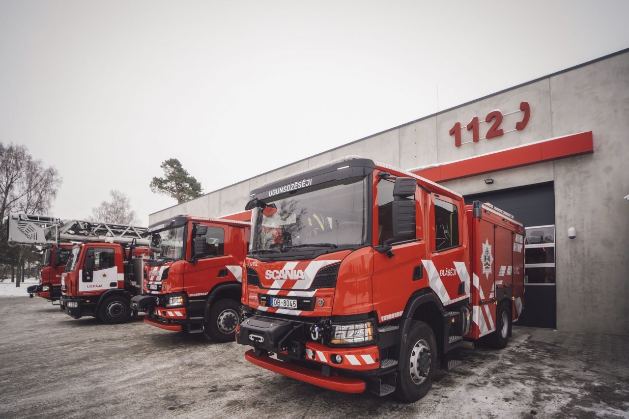 Liepāja and Alsunga unveil new disaster management centres and modern rescue equipment