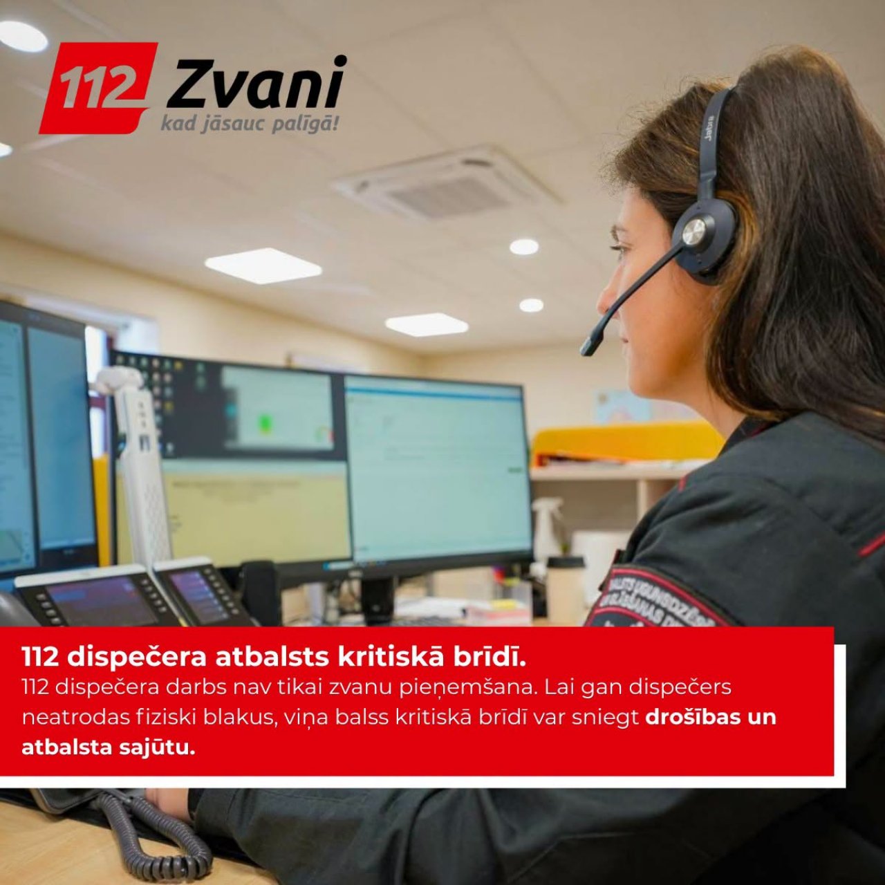 The EU funds supported 112 system and dispatcher dedication - more than just emergency calls