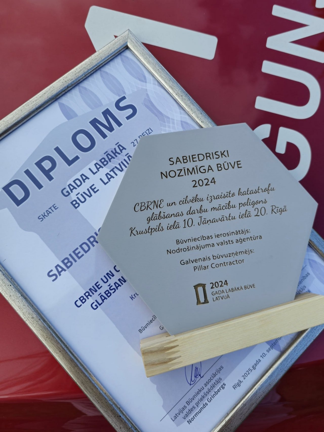 With EU funds' support for Latvia's security! The Fire Safety and Civil Protection College's training ground receives 