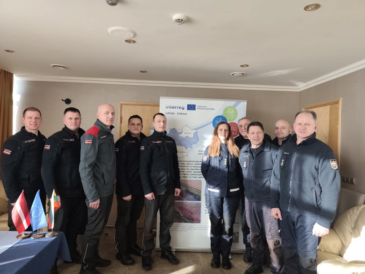 Daugavpilī aizvada Interreg līdzfinansētā kūdras ugunsgrēku pārvaldības projekta noslēguma sanāksmi