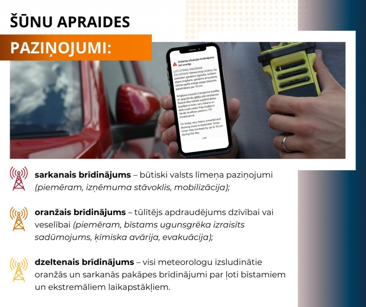 Sarkanais, oranžais, dzeltenais! Šūnu apraide ar ES fondu atbalstu