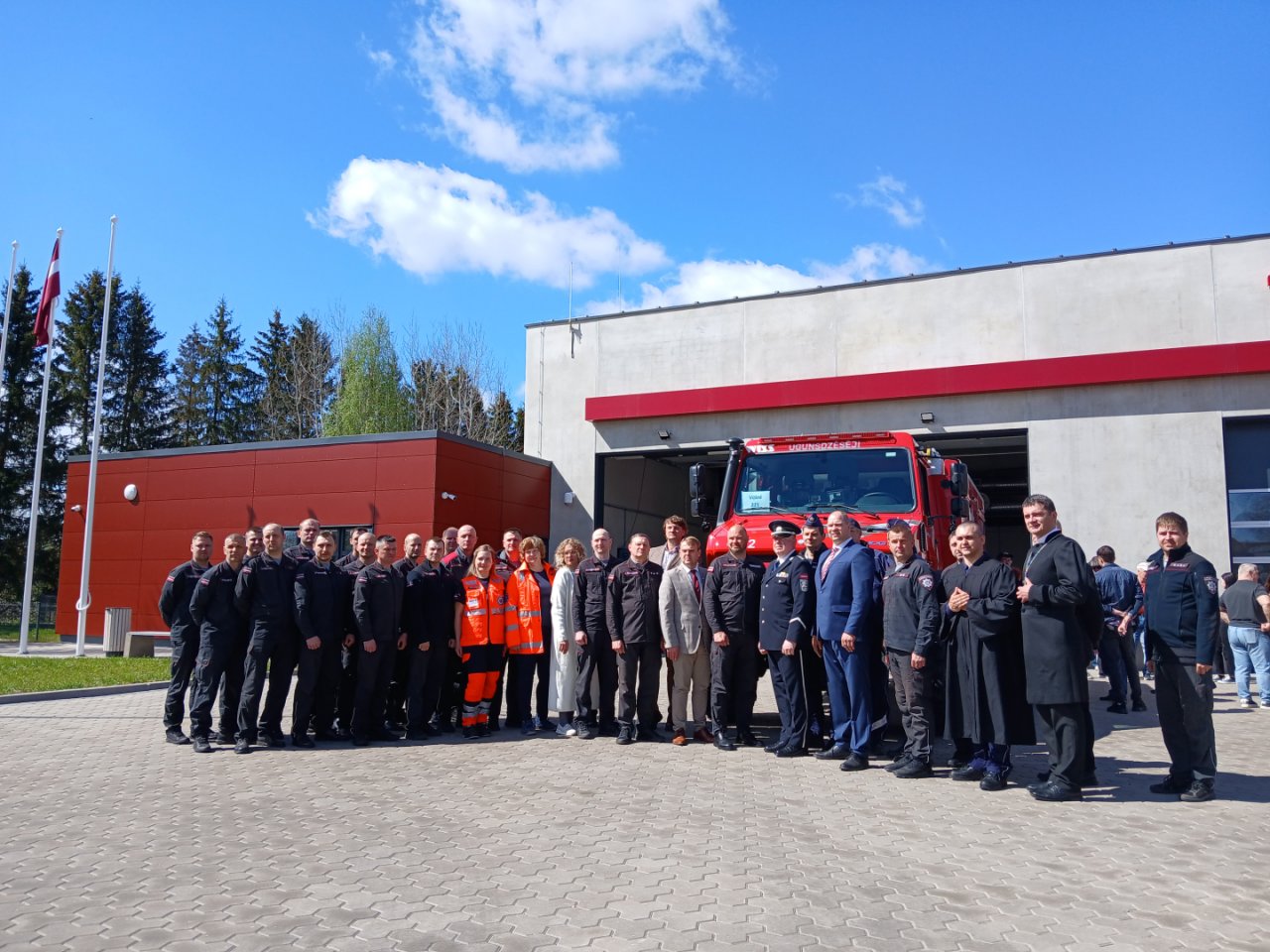 New disaster management center opened in Viļāni, backed by the Recovery and Resilience Facility
