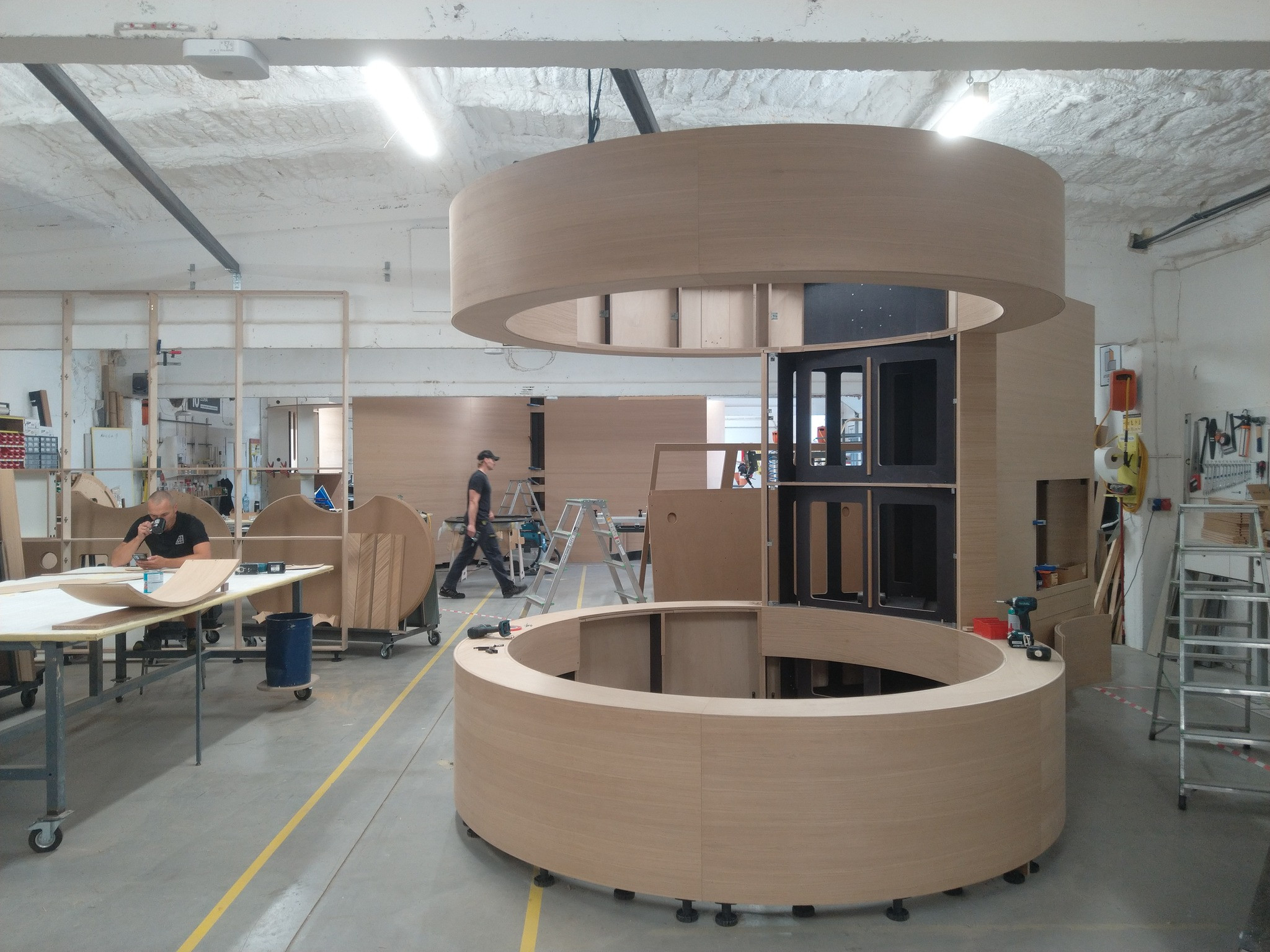 Installation of the exhibition 