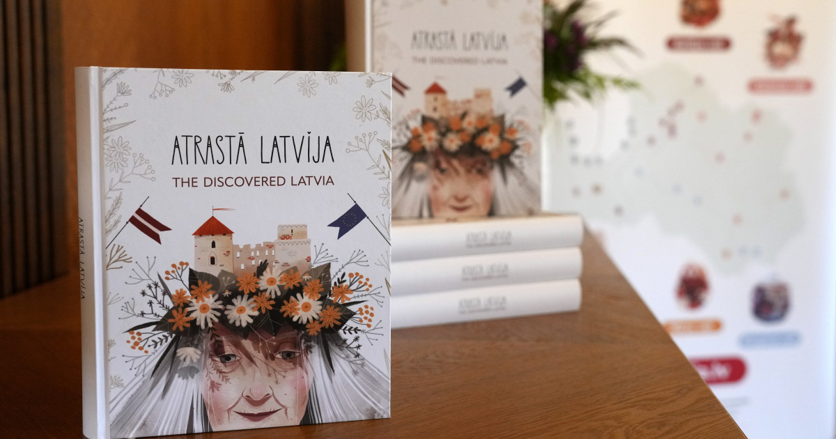 Latvian libraries to receive the book "The Discovered Latvia” as a