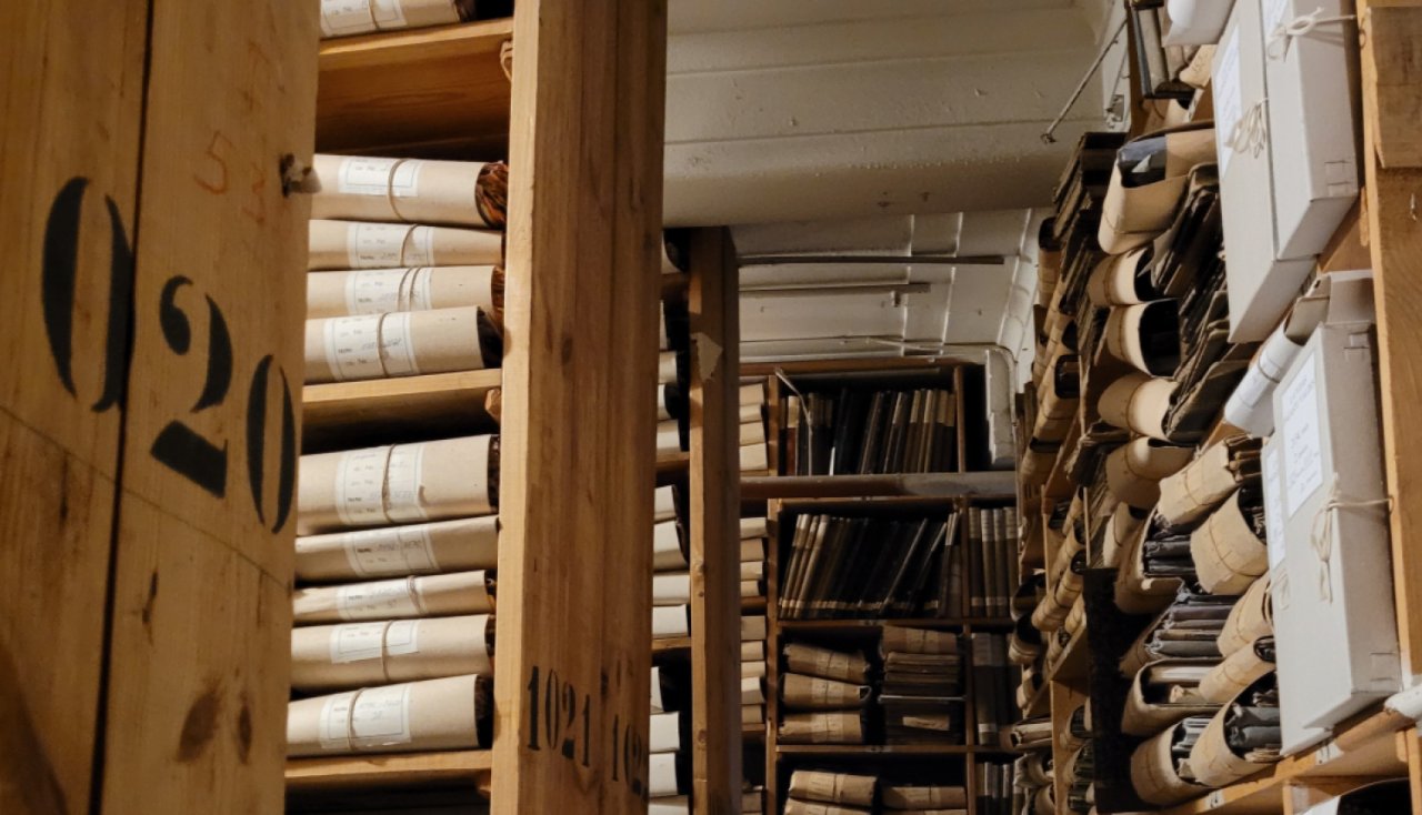 Latvijas Nacionālā arhīva dokumentu krātuves telpas