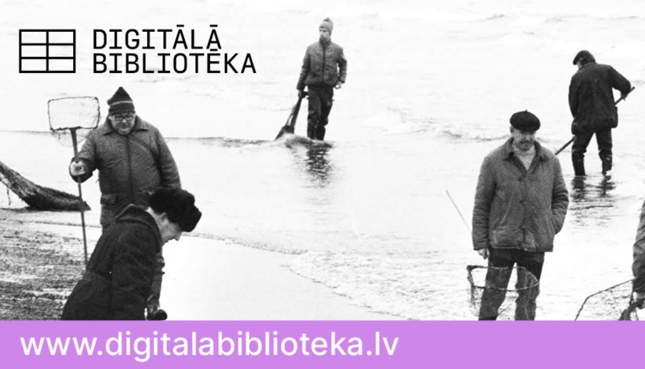 Visual material for the Digital Library of Latvia website