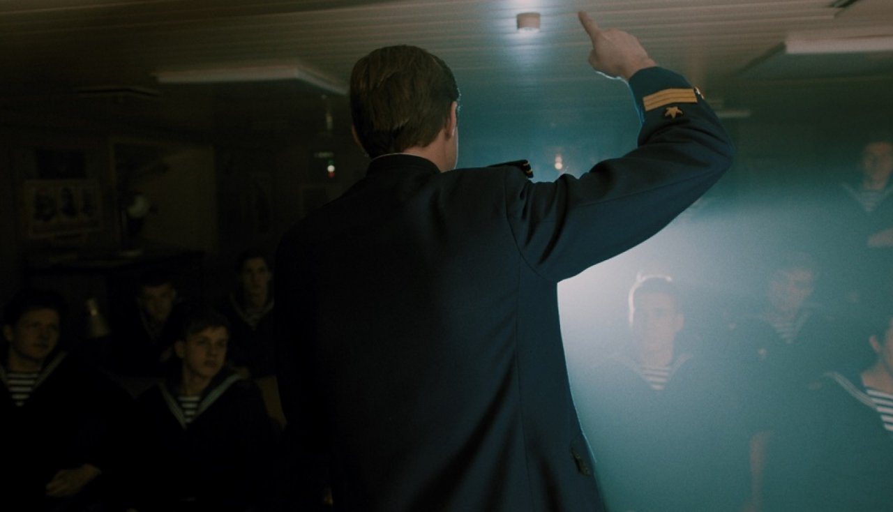 Male figure from behind