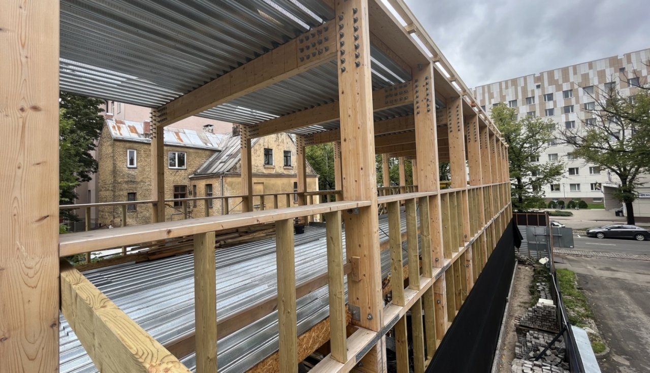 Renovation works of the tobacco factory area