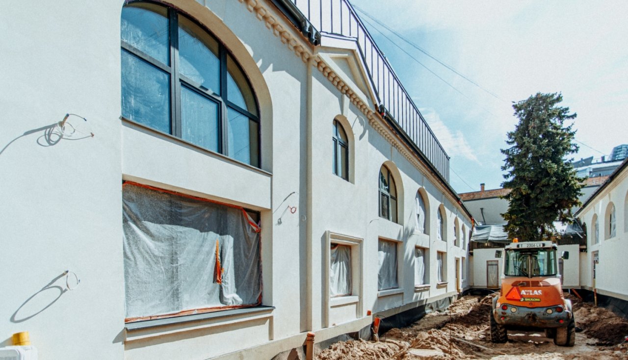 Puppet theater facade