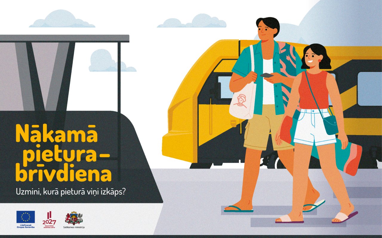 The campaign “Next Stop – A Day Off. Get On. Get Off. Discover!” will encourage young people to travel by electric train