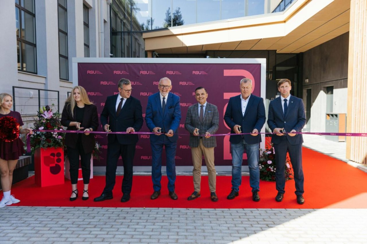 RSU atklāts jauns sporta, studiju un pētniecības komplekss