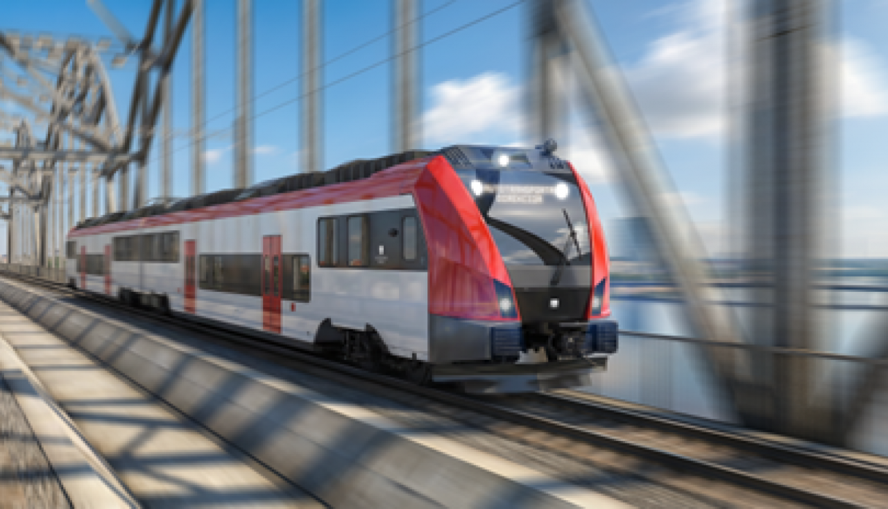 A multi-level project implementation monitoring structure has been established for the supply of battery trains