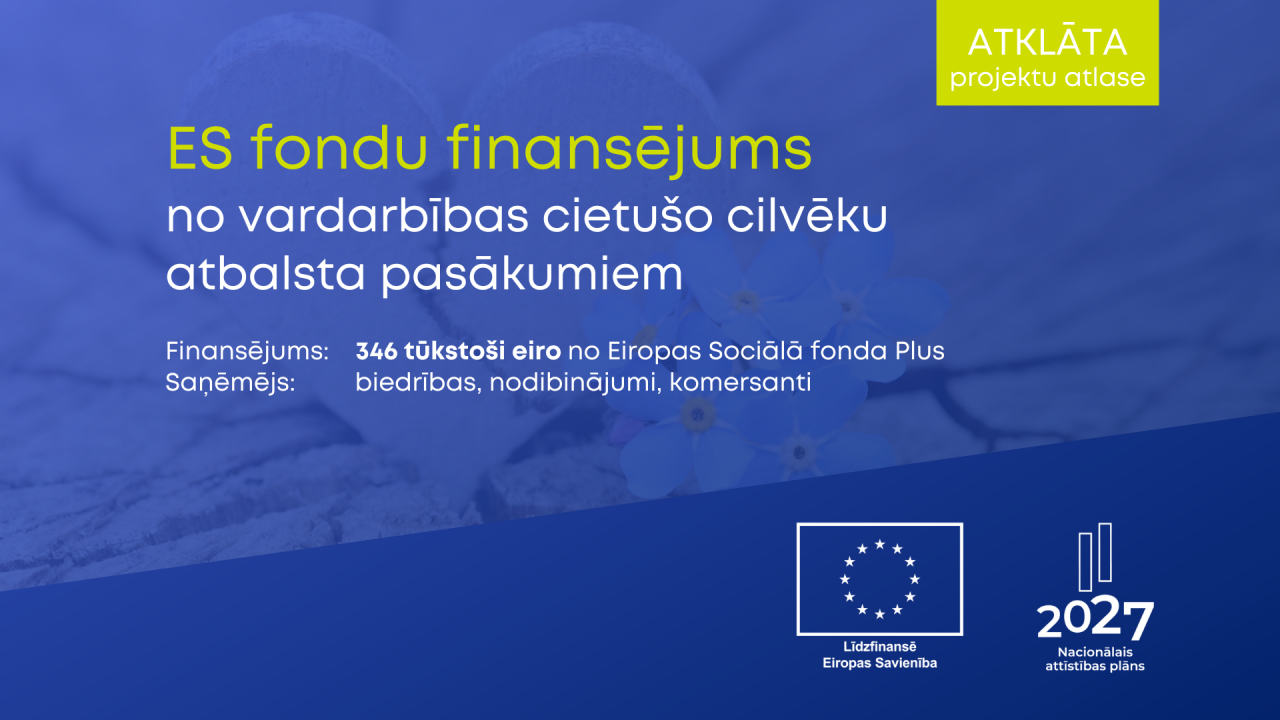 Pieejams ES fondu finansējums atbalsta pasākumiem cilvēkiem, kuri cietuši no vardarbības