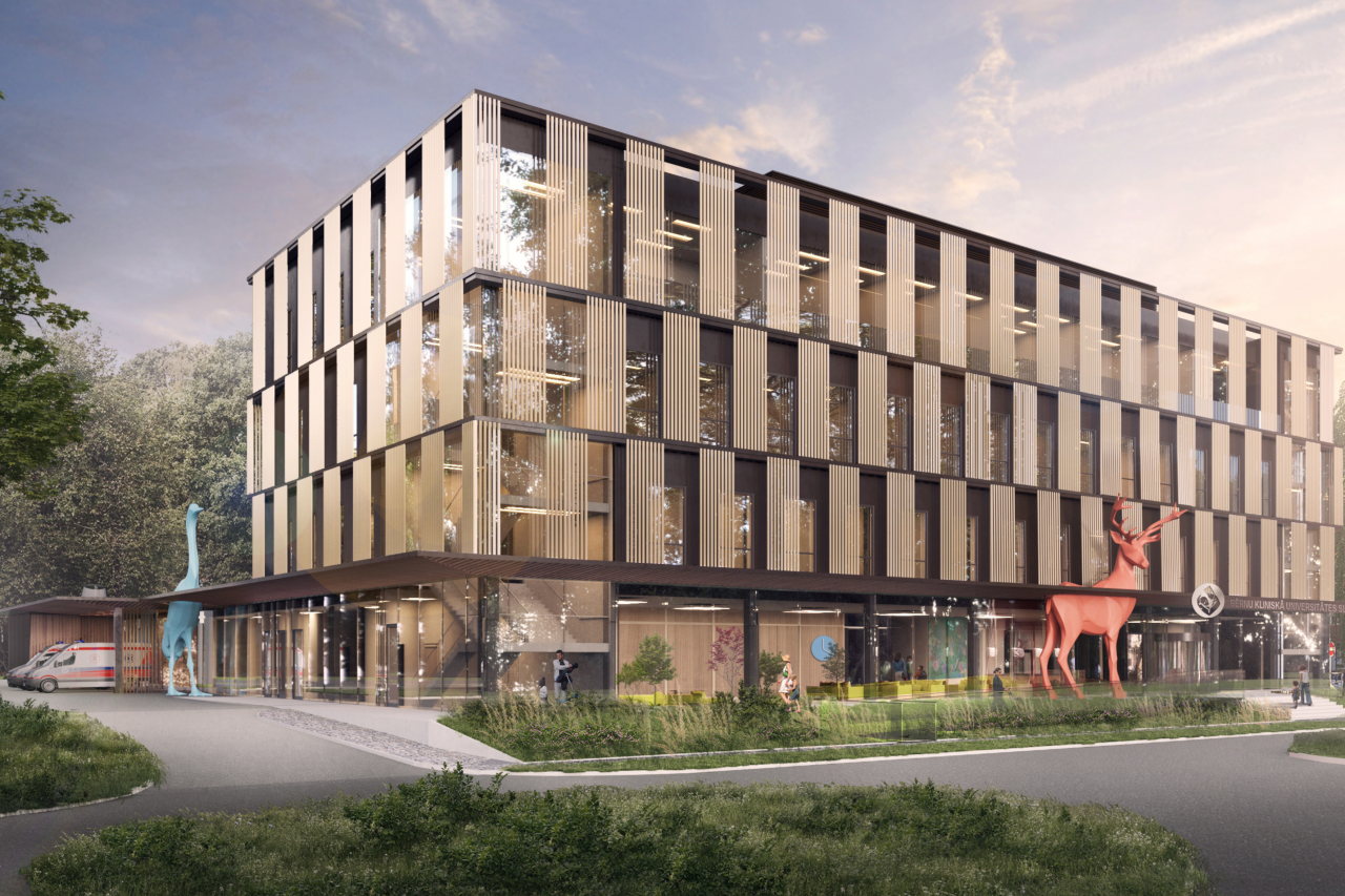 Children's hospital's new building underpinned message for future generations