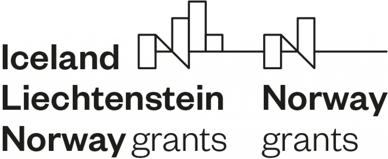 Eiropas Ekonomikas zonas (EEZ) un Norvēģijas grantu logo