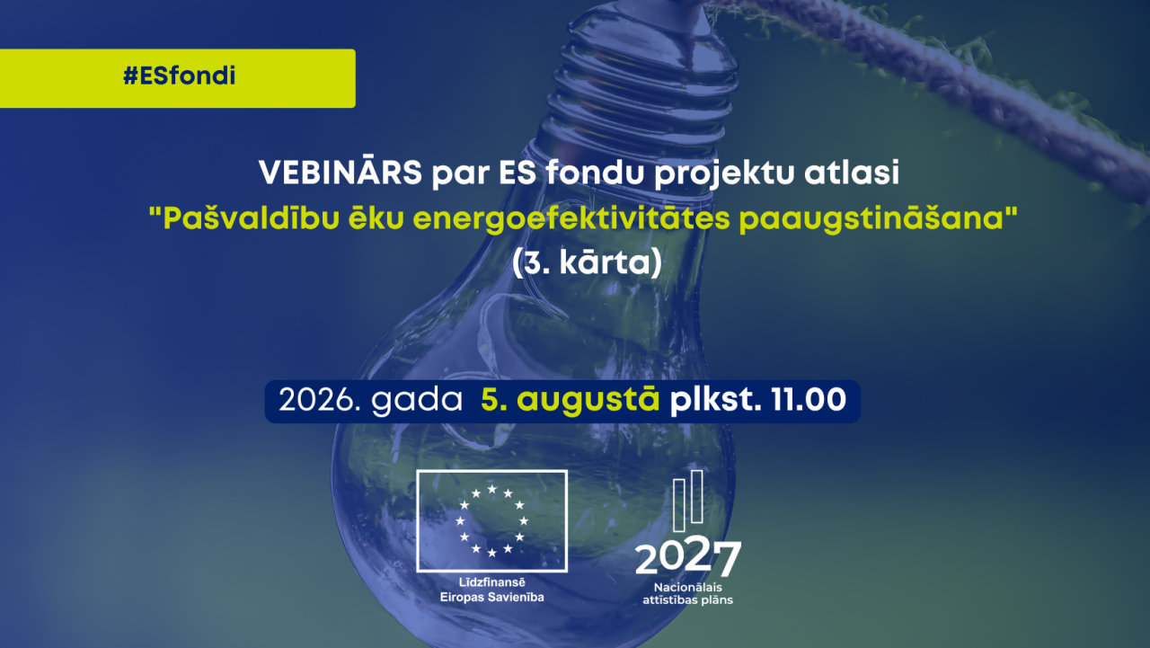 Vebinārs par ES fondu projektu atlasi 