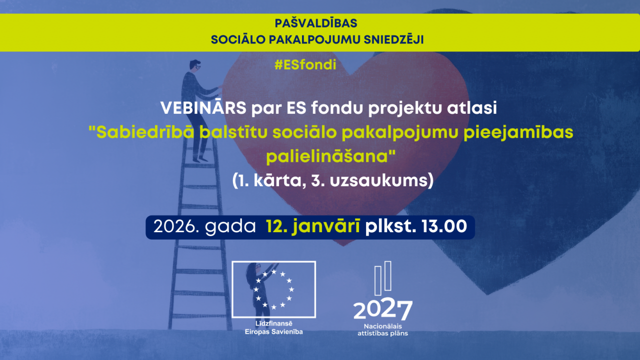 Vebinārs par ES fondu projektu atlasi 