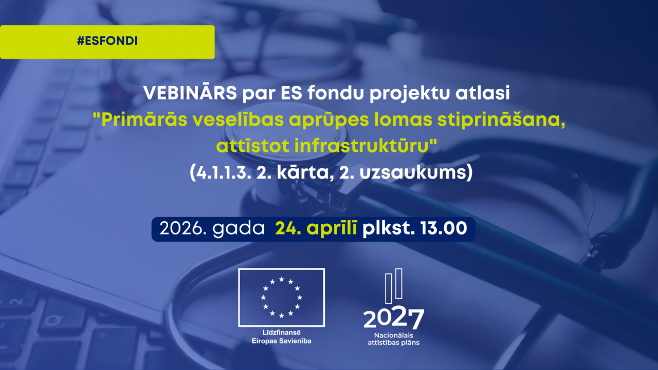 Vebinārs par ES fondu projektu atlasi 