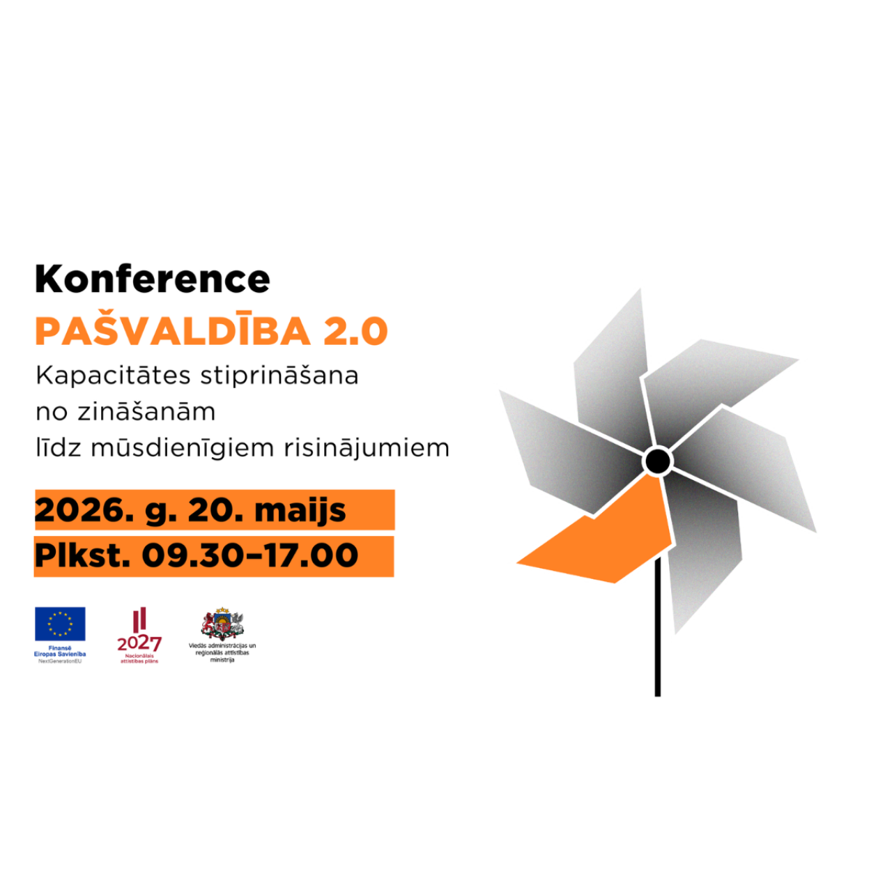 Konference “Pašvaldība 2.0: Kapacitātes stiprināšana – no zināšanām līdz mūsdienīgiem risinājumiem”